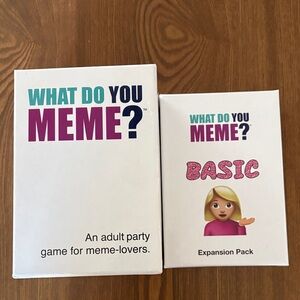What Do You Meme? Card Game Set - PLUS Expansion Pack!